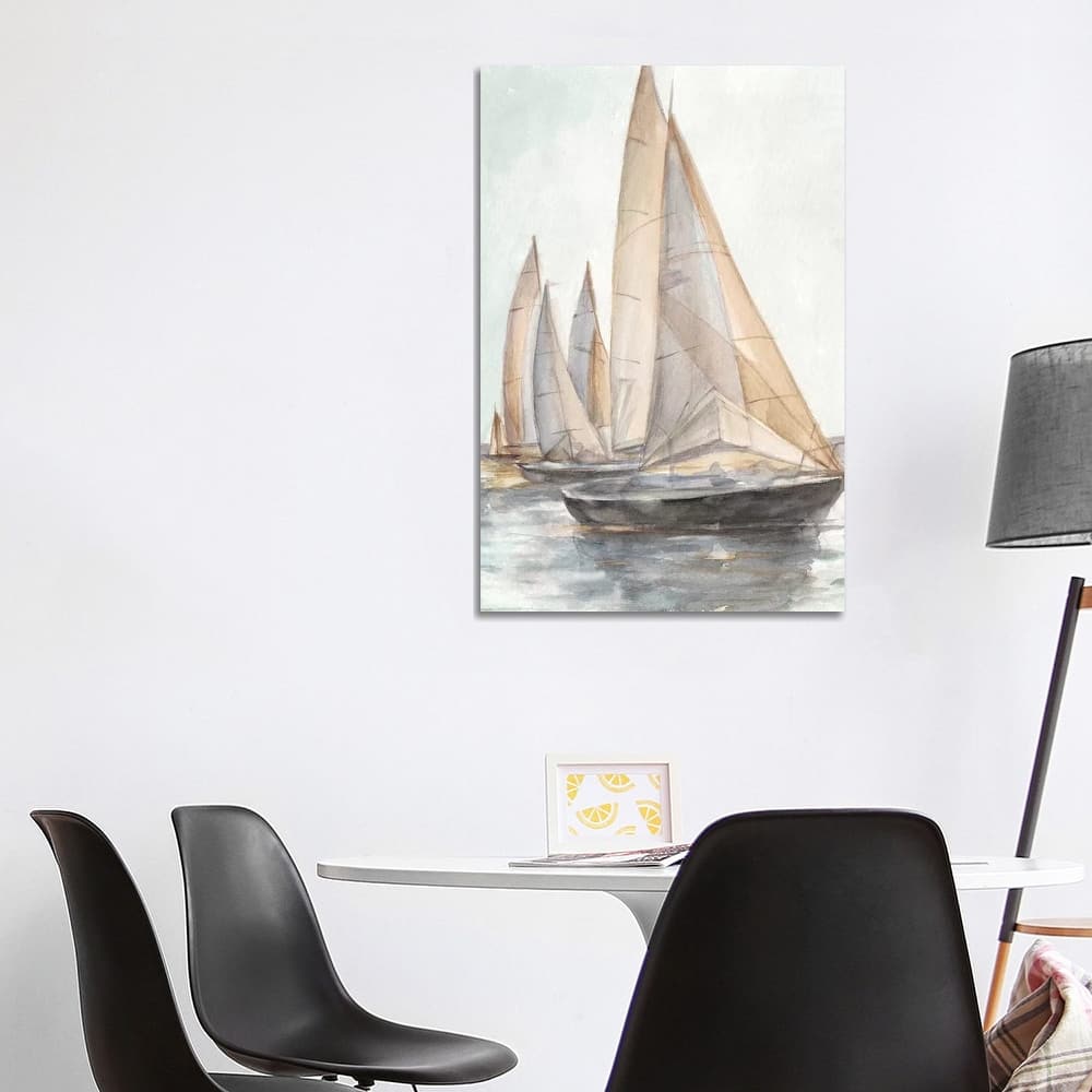 iCanvas "Plein Air Sailboats II" by Ethan Harper Canvas Print