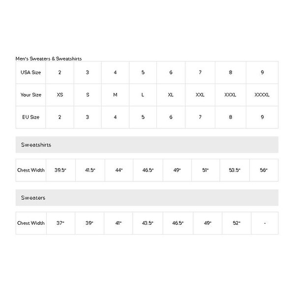 lacoste mens sizes