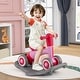 preview thumbnail 14 of 33, 3-in-1 Kids Rocking Horse with Balance Board and Removable Seat - 16” L x 24” W x 18.5” H