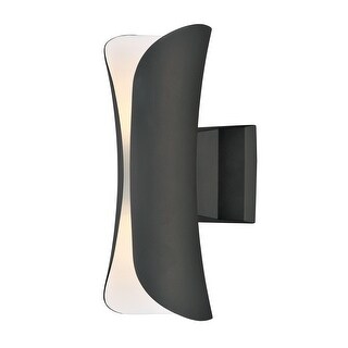 Scroll 5.25" Wide Aluminum Outdoor Wall Light