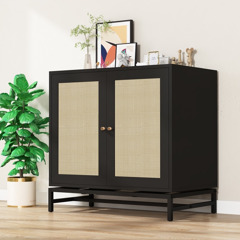 Boho cheap storage cabinet