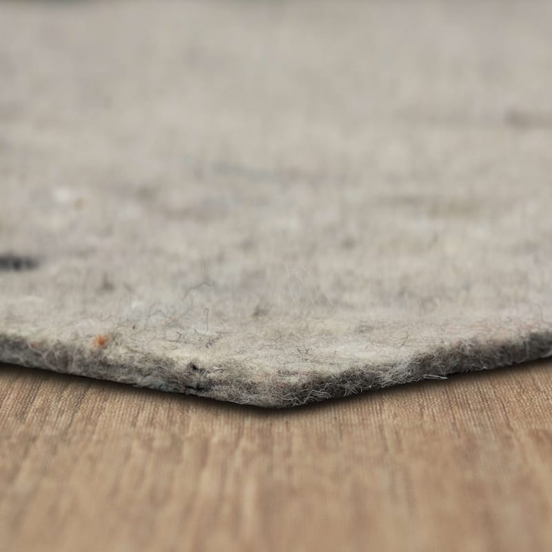 Mohawk Home Felt Rug Pad 1/4" Inch Thick Plush Comfort Cushion - Grey