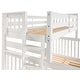 preview thumbnail 6 of 26, Taylor & Olive Trillium Twin over Full Bunk Bed, 2 Drawers