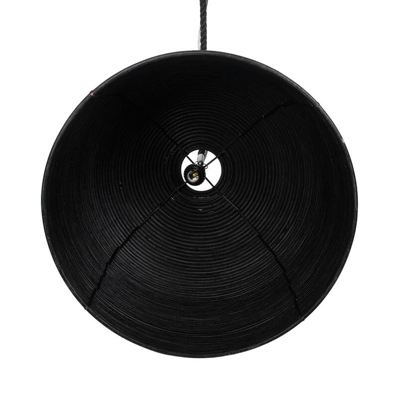 Indigo Road by Egypt Sherrod x East at Main Java Rattan Dome Pendant Light