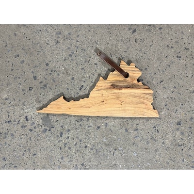 Acacia Wood "Virginia" Cutting Board - A - Natural