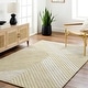 preview thumbnail 4 of 10, Emelia Modern & Contemporary Area Rug Beige/Cream - 2' x 3'