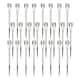 24-Piece 5W High Brightness Solar Power LED Lawn Lamps (Cold White/Warm White/Colorful)