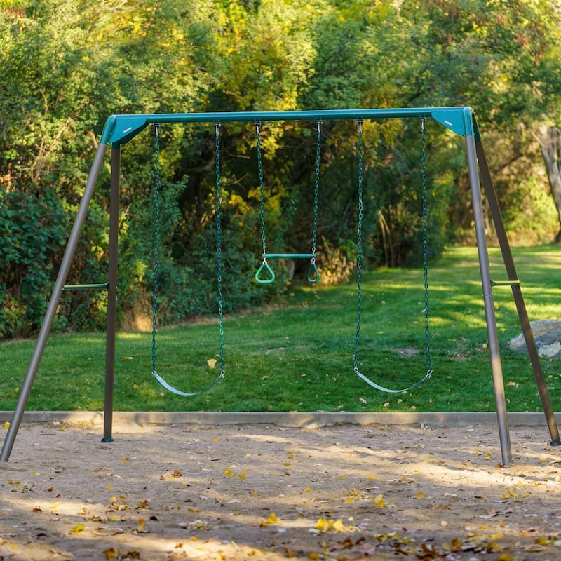 Lifetime Metal Swing Set (Earthtone)