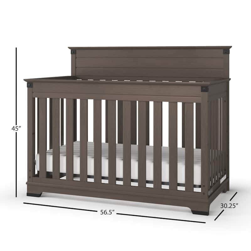 Child Craft Redmond Full Panel 4 in 1 Convertible Crib - N/A