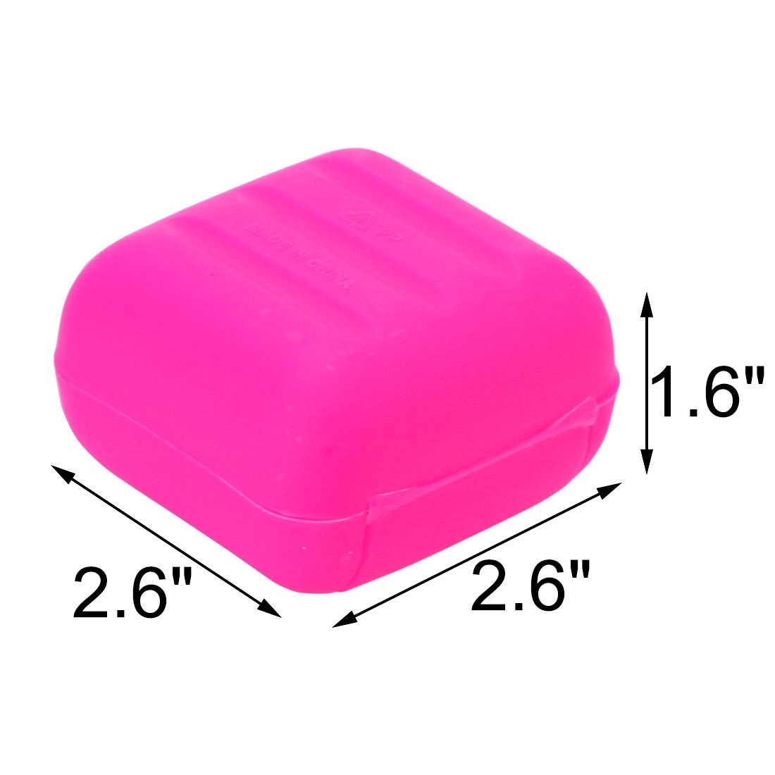YiGo Plastic Soap Case Box Holder Dish Container Black polypropylene