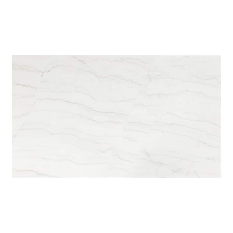 Furniture of America Wayley Modern Solid Wood Genuine Marble Top Dining Table