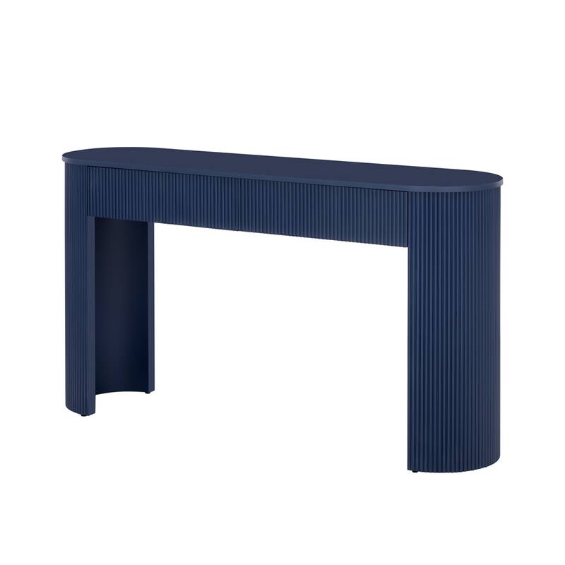 Modern Console Table Entryway Table with 2 Drawers
