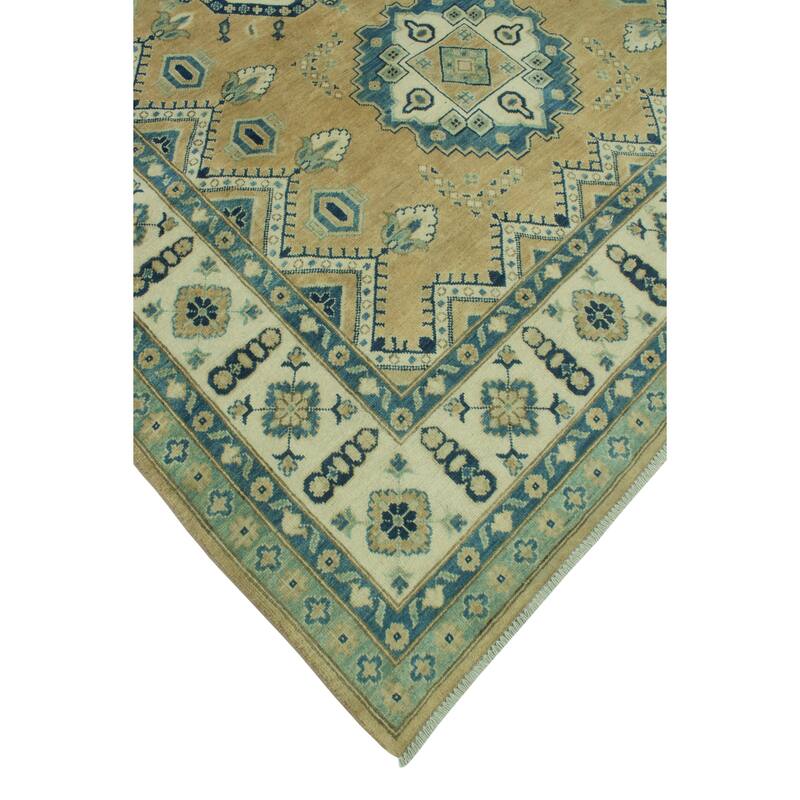 Noori Rug Kazak Ardelle Rust/Ivory Rug - 6'6" x 9'9"