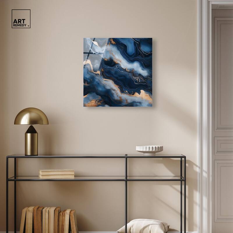Deep Sea Geode IV Acrylic by Art Remedy, Ready to Hang