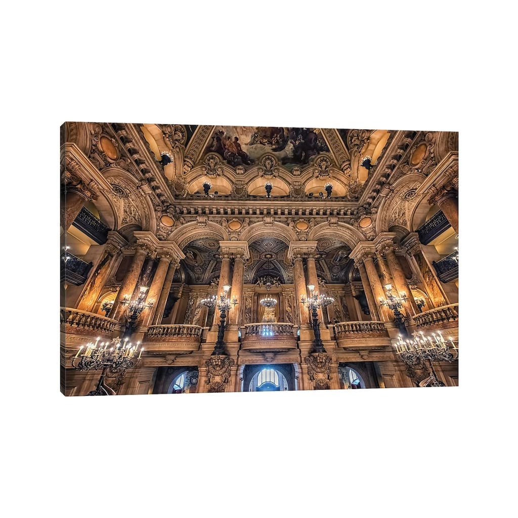 iCanvas "Opera House In Paris" by Manjik Pictures Canvas Print