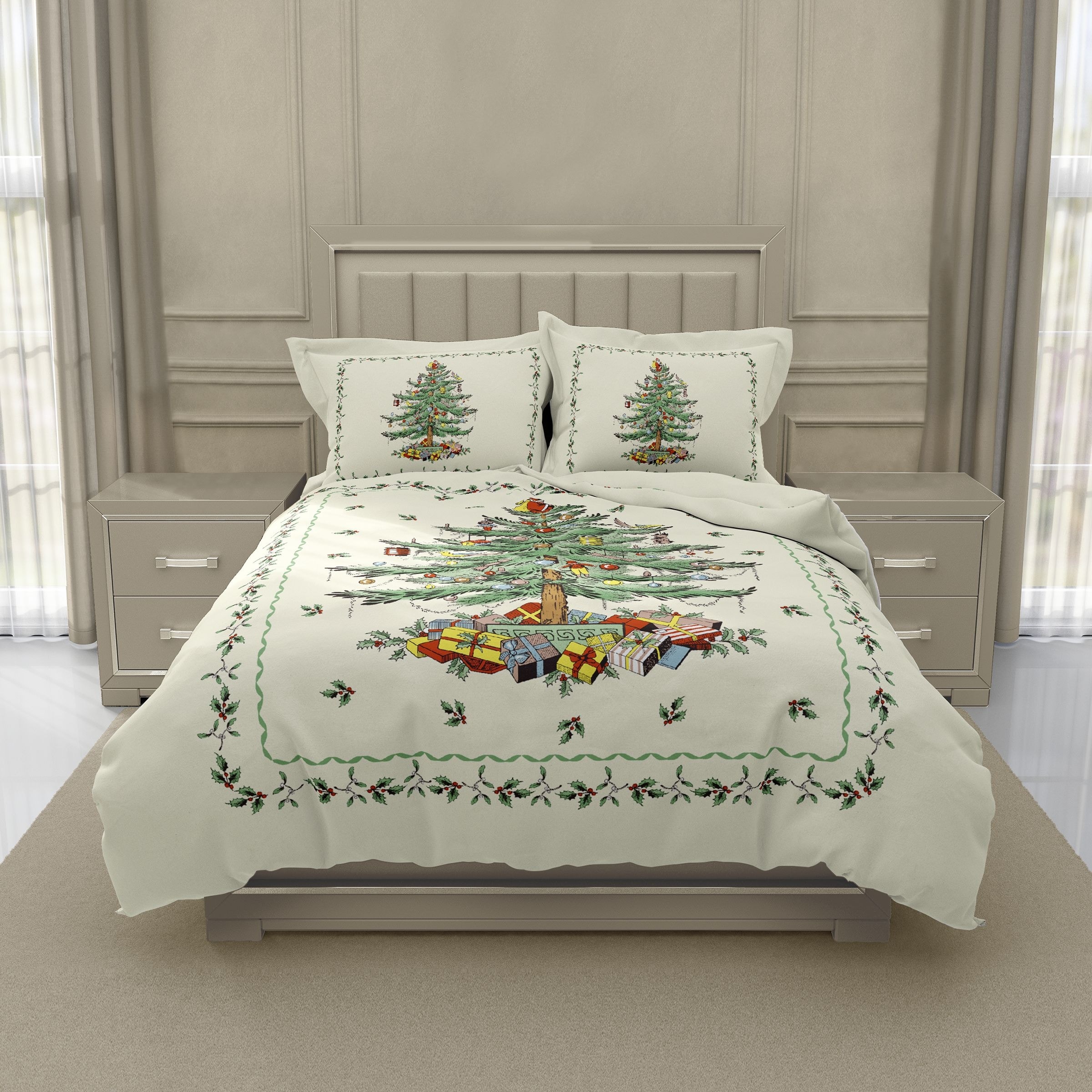Bed bath and sales beyond christmas sheets