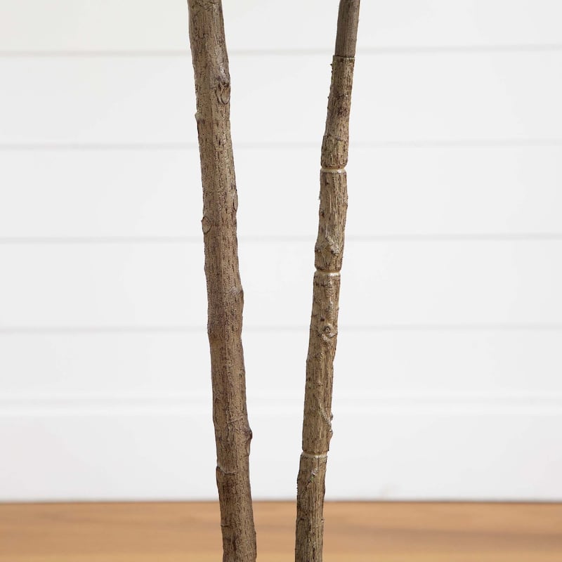 Rubber Artificial Potted Tree - 6' - Green