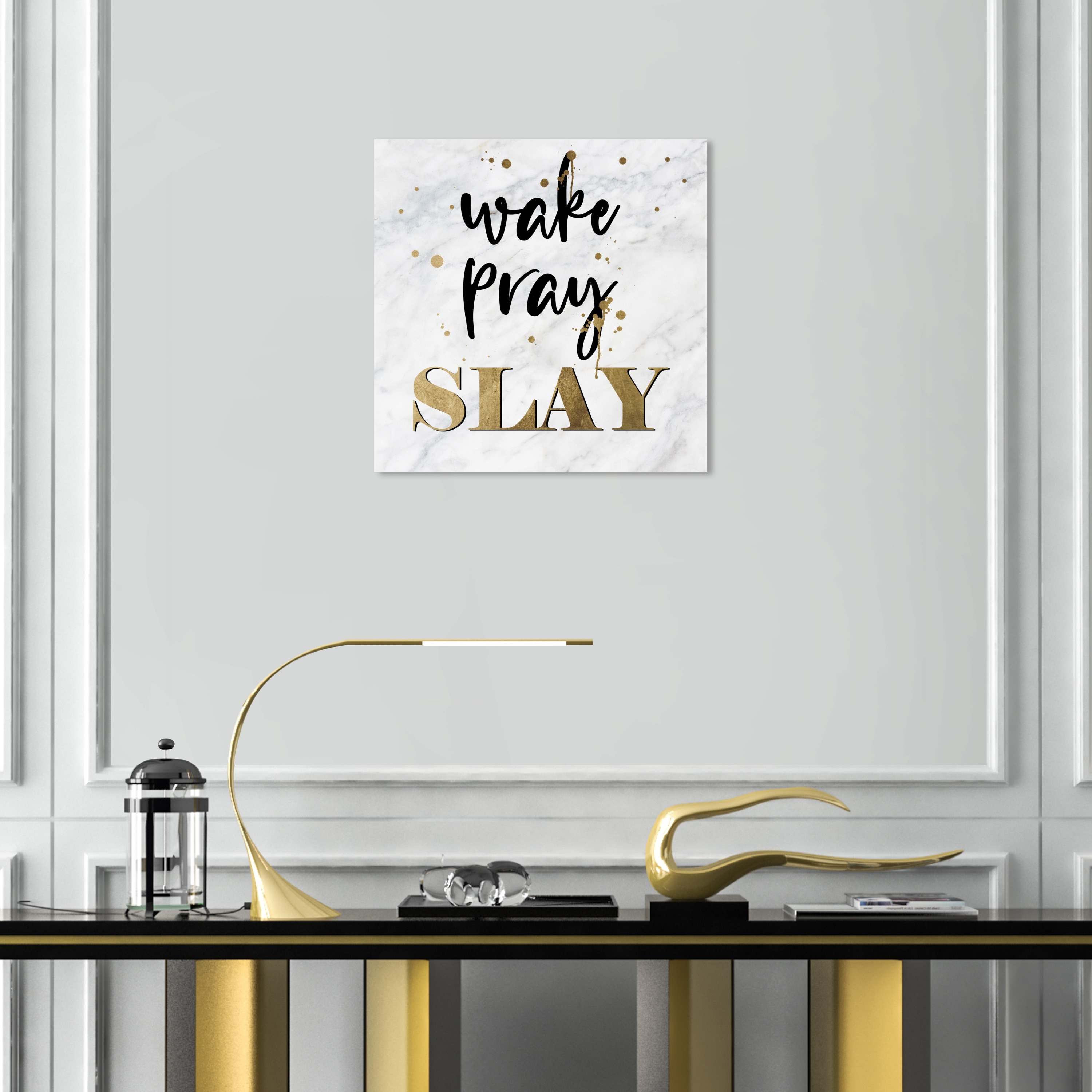 Oliver Gal 'More Gold Letters' Typography and Quotes Wall Art