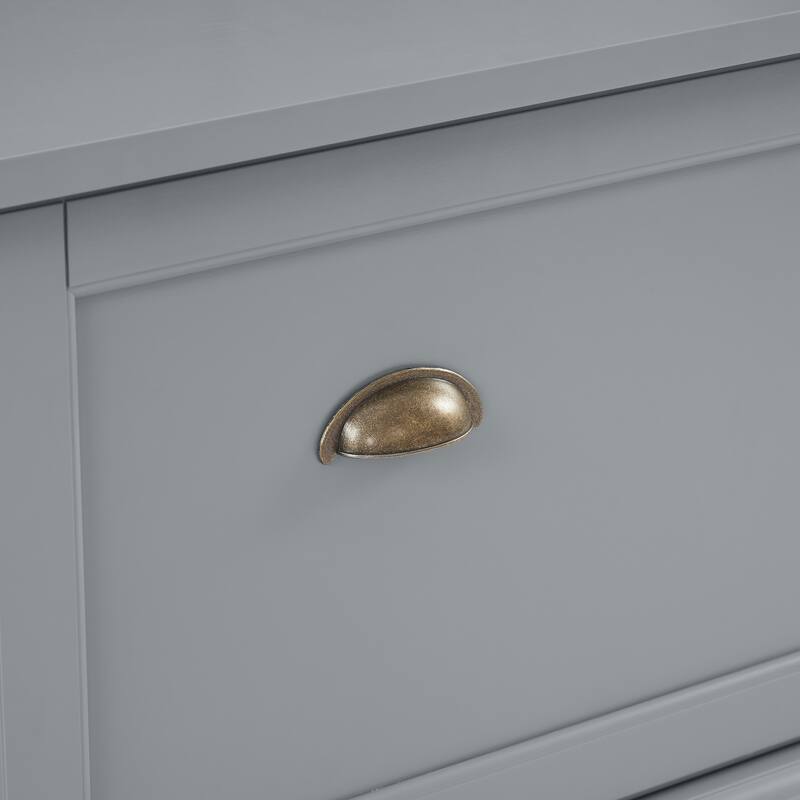 Minimalist Entryway Shoe Bench Hall Tree with Open Shelves and Cabinet, Hallway Coat Rack Leisure Bench with Hooks