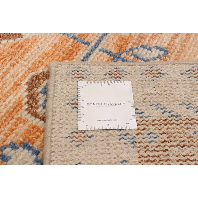 ECARPETGALLERY Hand-knotted Jules Serapi Copper Wool Rug - 6'1 x 9'2
