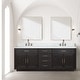 preview thumbnail 76 of 119, Lexora Abbey Bath Vanity and Carrara Marble Top