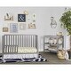 preview thumbnail 6 of 7, Dream On Me Ridgefield 5 in 1 Convertible crib - Storm Grey