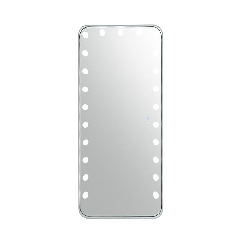 Furniture of America Agnes Glam 71-inch Full Length Mirror with LED and Bluetooth Speaker