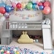 preview thumbnail 1 of 16, Modern Twin Size Loft Bed With Staircase,Storage,Slide,Full-length Safety Guardrails for Bedroom
