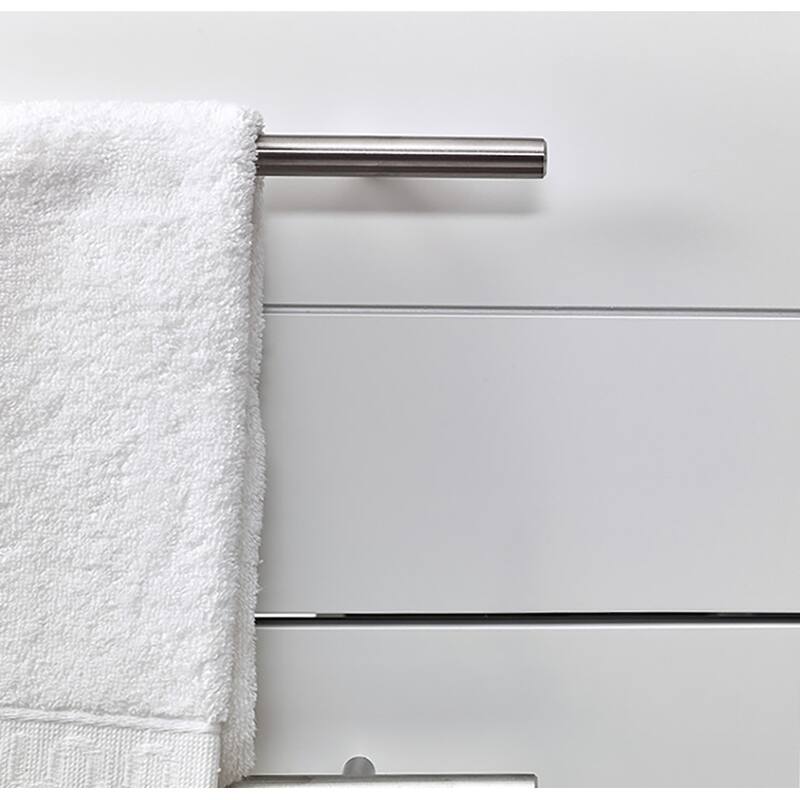 Fresca Lucera 24" Wall Mounted Single Basin Vanity Set with Cabinet,