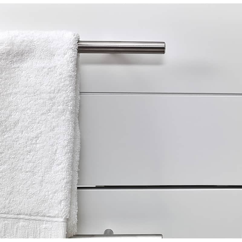Fresca Lucera 48" Wall Mounted Single Basin Vanity Set with Cabinet,