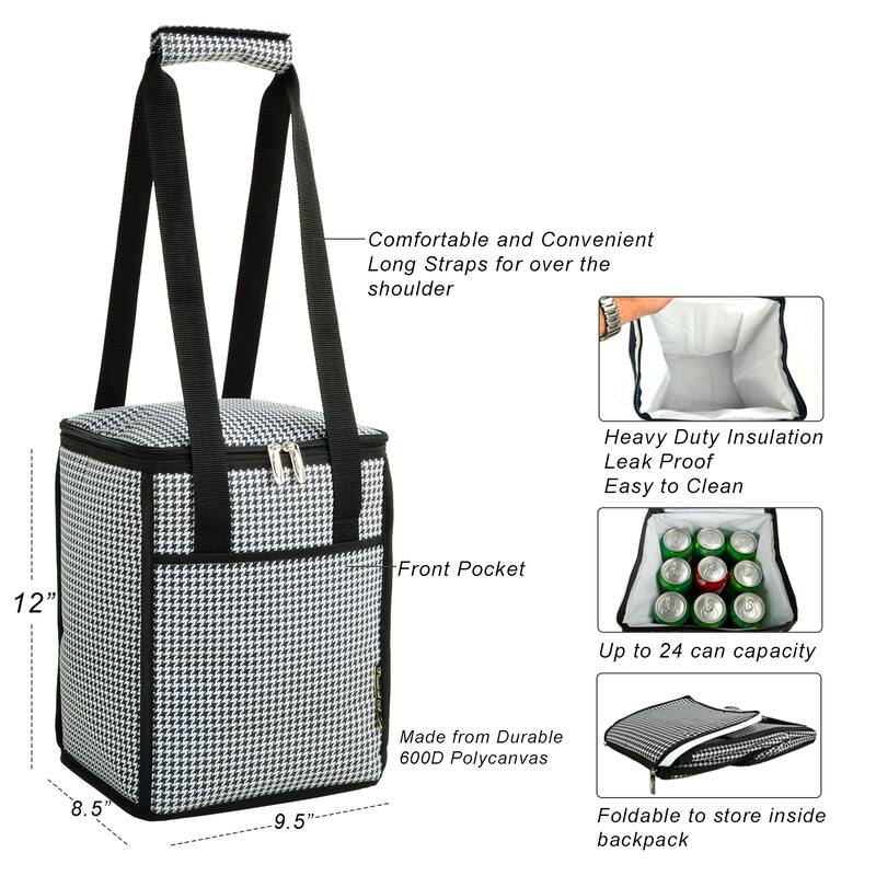 Picnic at Ascot Insulated Folding 24 Can Picnic Cooler