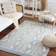 preview thumbnail 5 of 23, SAFAVIEH Handmade Metro Gerlinde Wool Rug 8' x 10' - Blue/Ivory - Rectangle