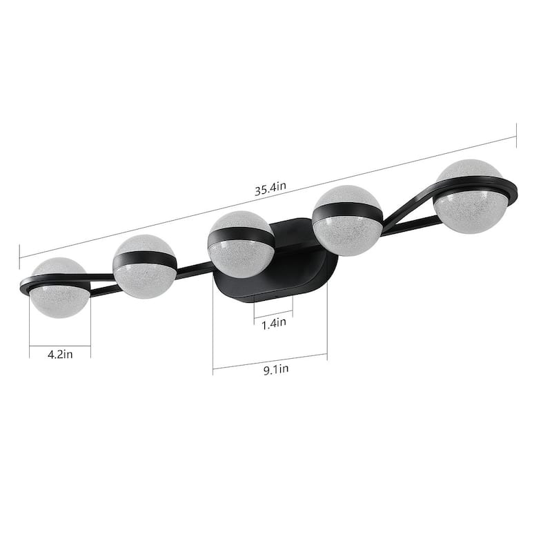 Modern LED Acrylic Bathroom Vanity Light