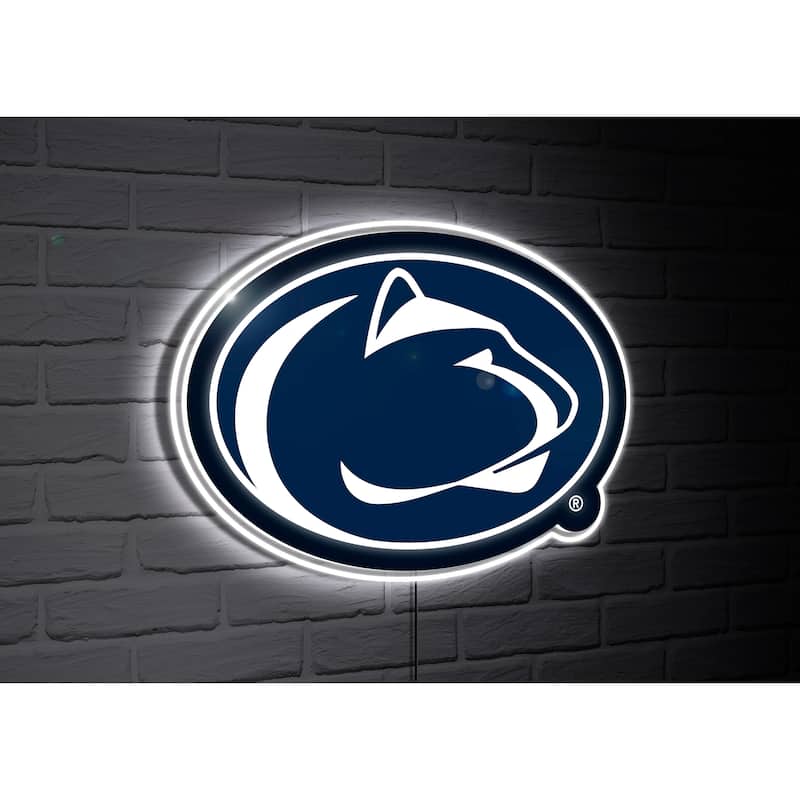 Penn State Nittany Lions Team Logo LED Wall Decor Lighted Sign