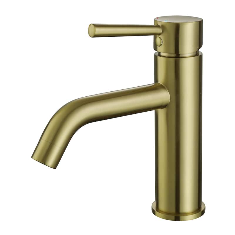 Single Hole Bathroom Faucet Single Handle Bathroom Sink Faucet Modern Basin Vanity Mixer Taps With Valve