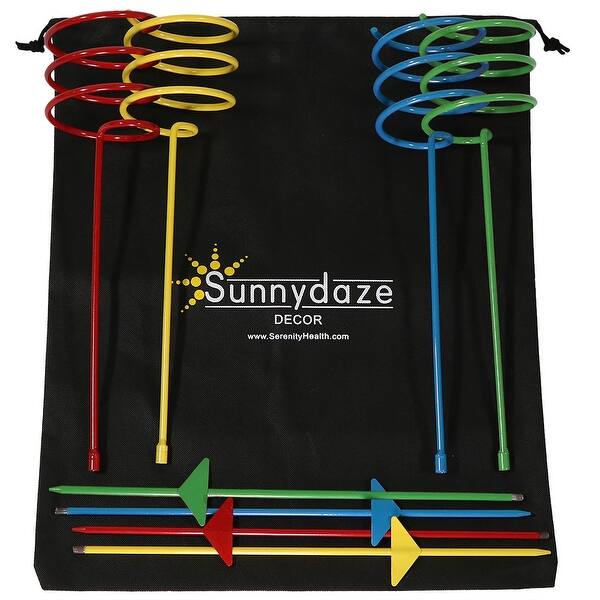 Shop Sunnydaze Heavy Duty Multicolored Outdoor Drink Holder Stakes