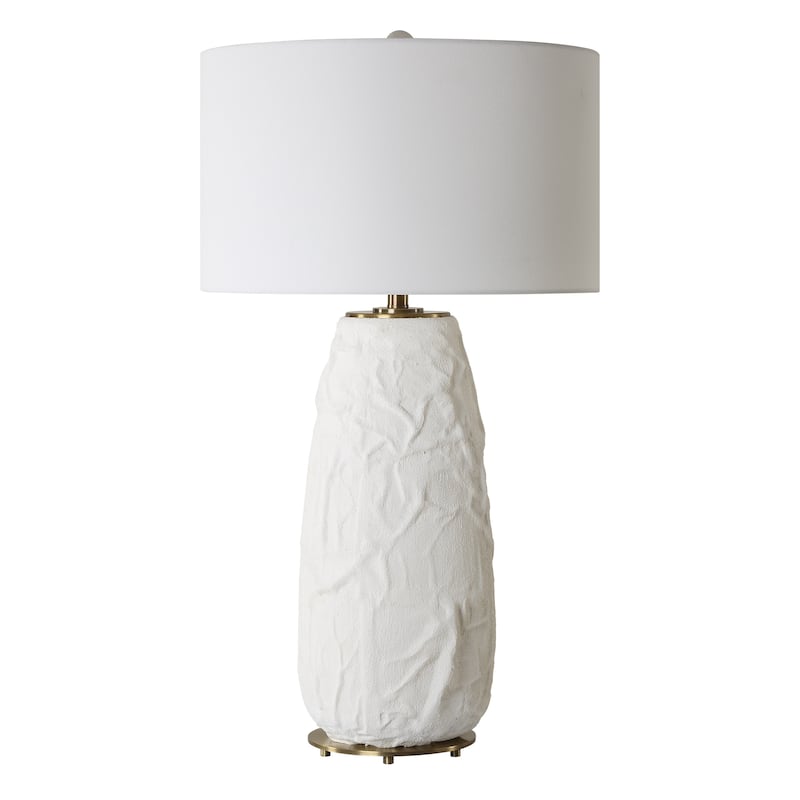 Uttermost Vida White Table Lamp - 33" H X 19" W X 19" D