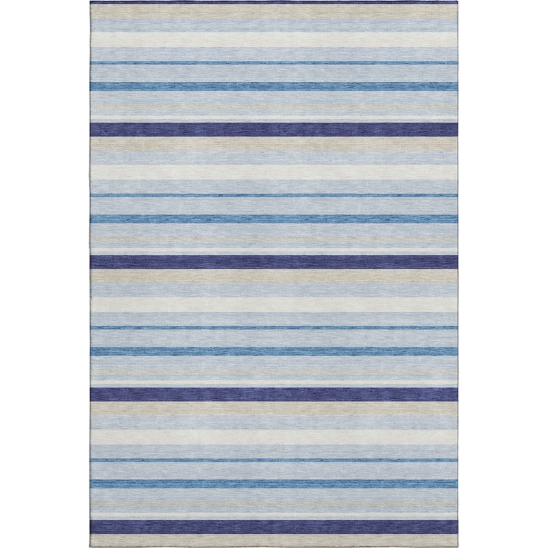 Premium Washable Super Soft Sophisticated Stripe Mayfield Rug