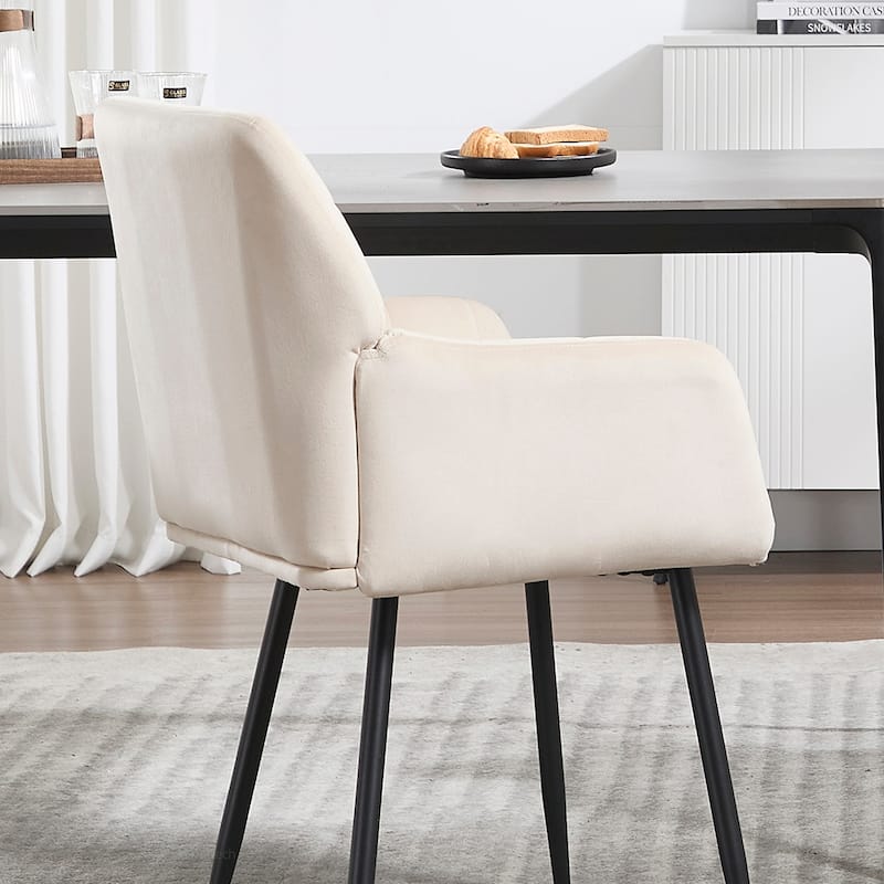 2PCS Velvet Dining Chairs