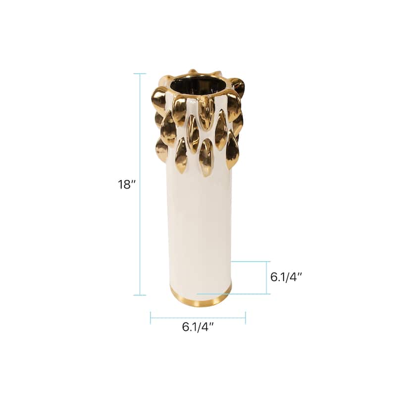 Gilded Vase Large