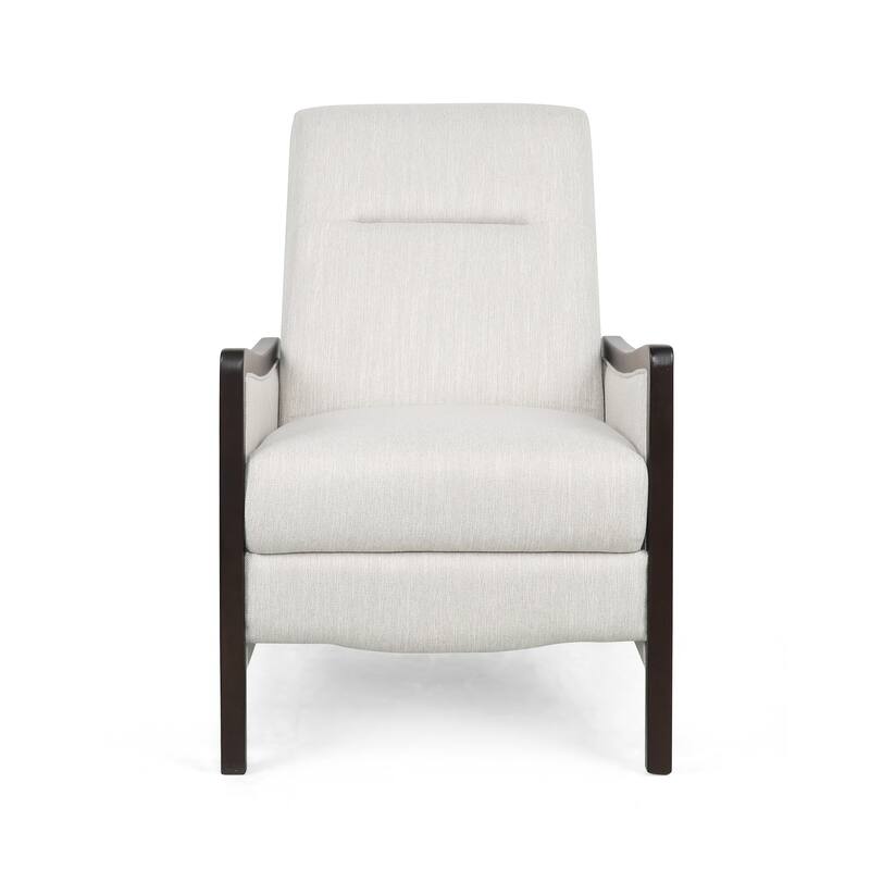 Veatch Contemporary Upholstered Pushback Recliner by Christopher Knight Home