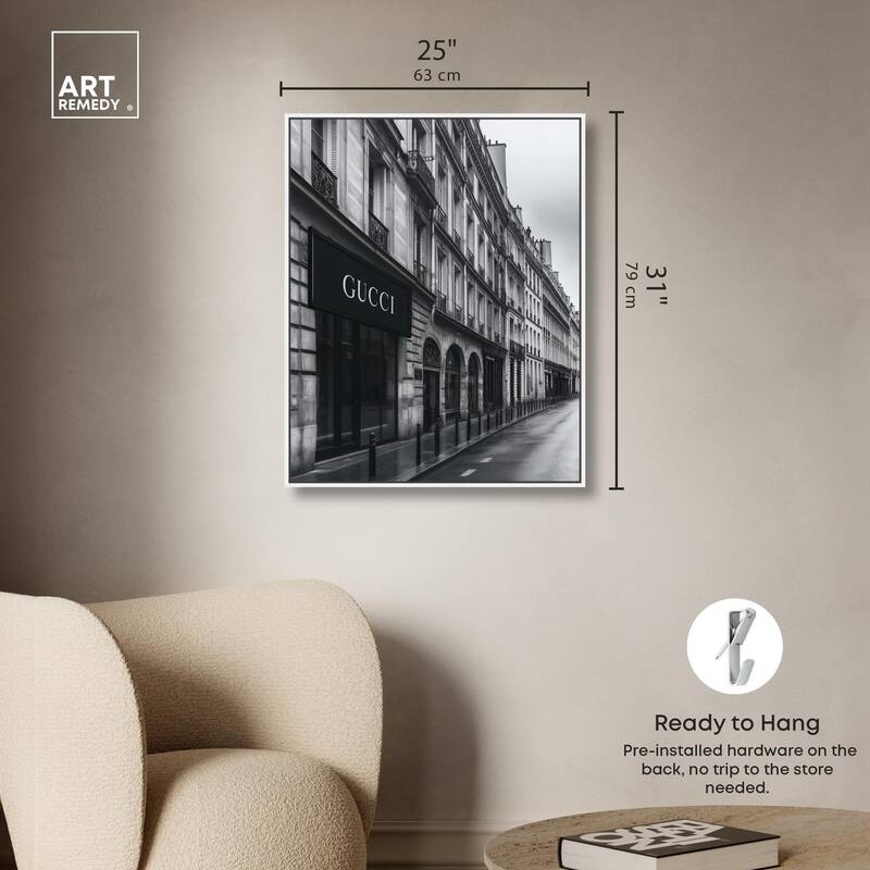 Paris Love Canvas by Art Remedy