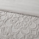 preview thumbnail 22 of 29, Madison Park Virginia Tufted Cotton Chenille Medallion Duvet Cover Set