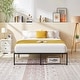 preview thumbnail 5 of 7, Javlergo 14-Inch Queen Size Metal Platform Bed Frame, No Box Spring Needed