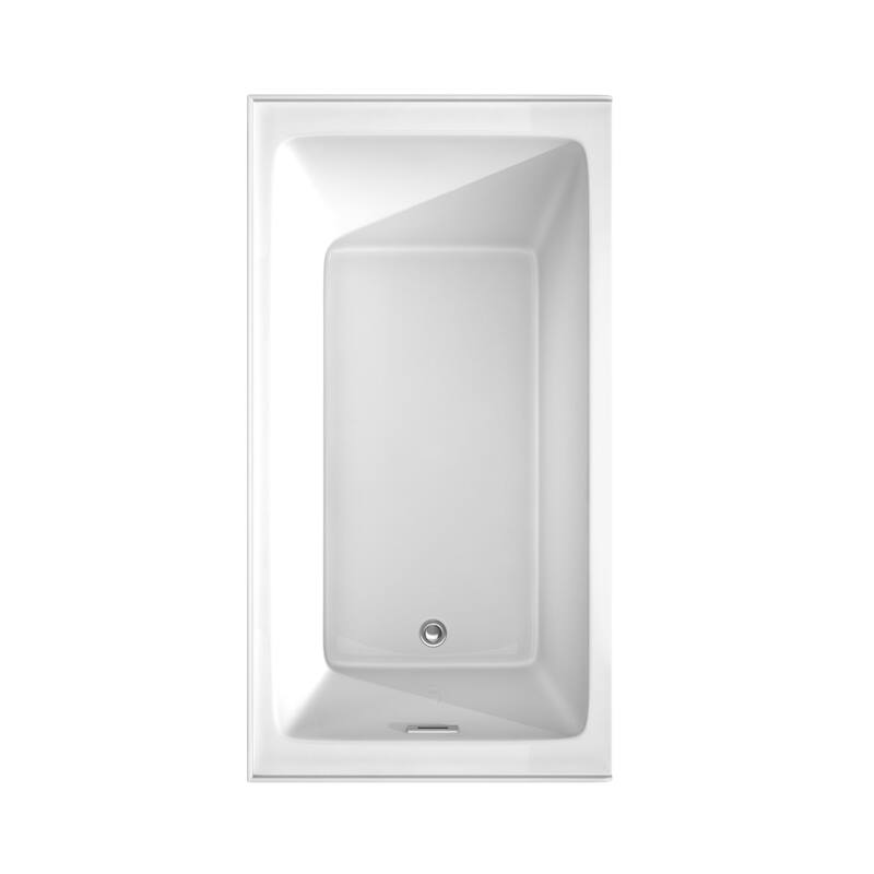 Grayley 60-Inch x 32-Inch Alcove Bathtub in White with Options