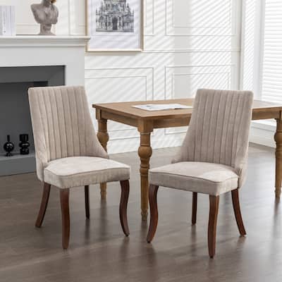 Modern dining chair set of 2