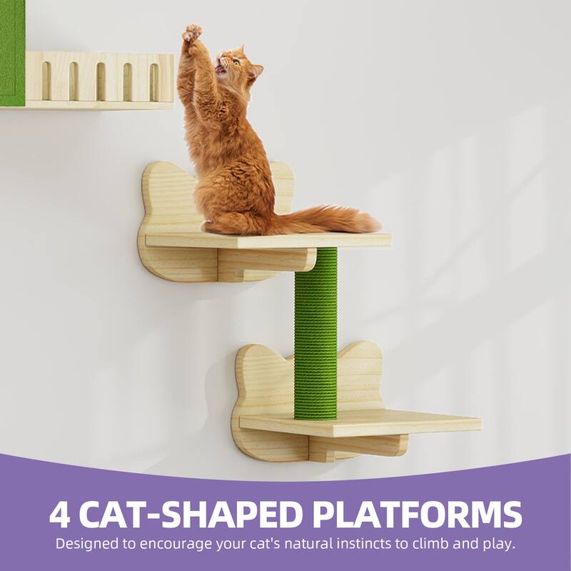 Cat Wall Shelves and Perches