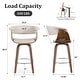 preview thumbnail 154 of 186, 26"/29" Faux Leather Swivel Bar Stools, Wood Counter Stool