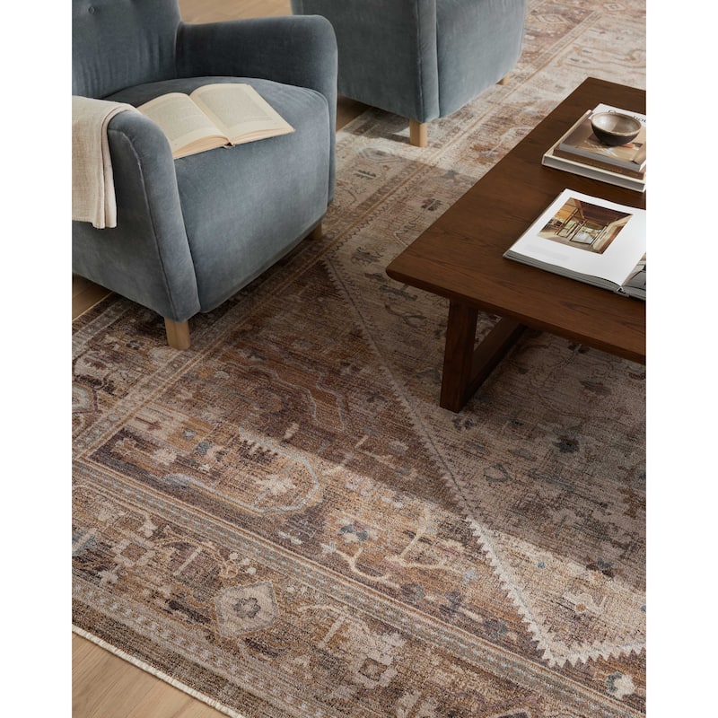 Alexander Home Lynda Persian Medallion Area Rug