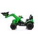preview thumbnail 3 of 4, Kids Ride On Excavator, 12V Battery Powered 2 Speeds Construction Vehicles, Front Loader With Horn, Safety Belt, Treaded Wheels